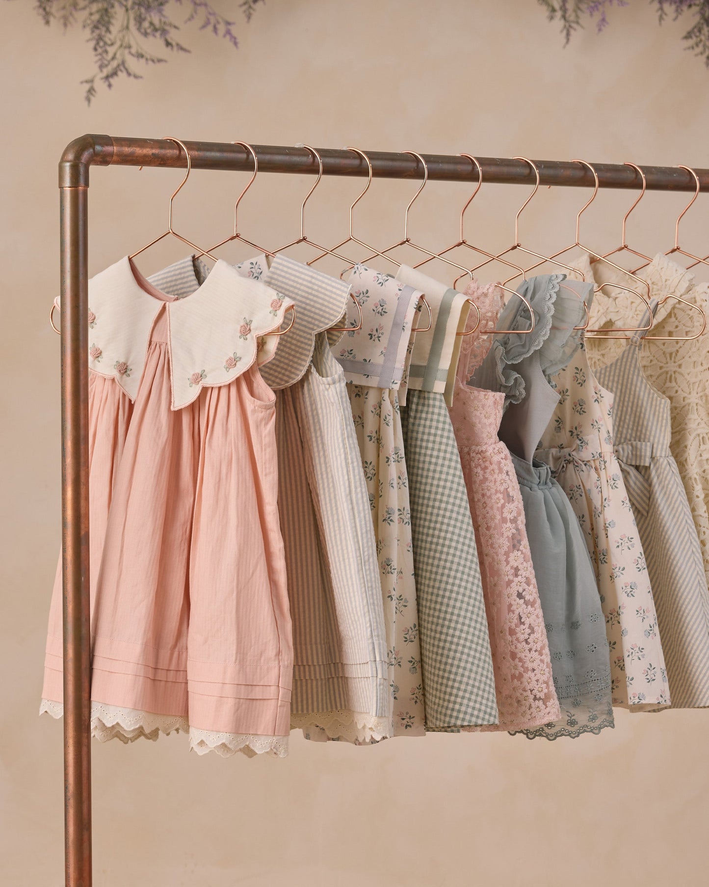 Daisy Dress Eucalyptus Check