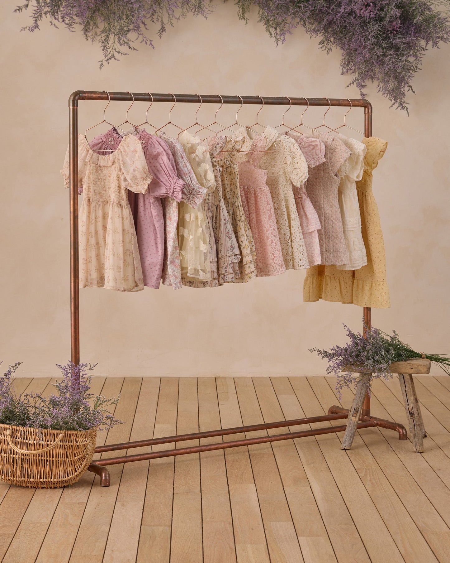 Maddie Dress Pastel Garden
