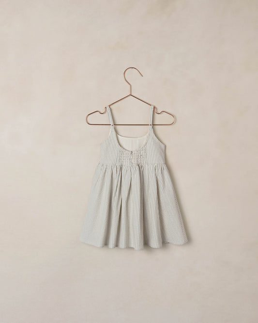 Betsy Dress Sky Stripe
