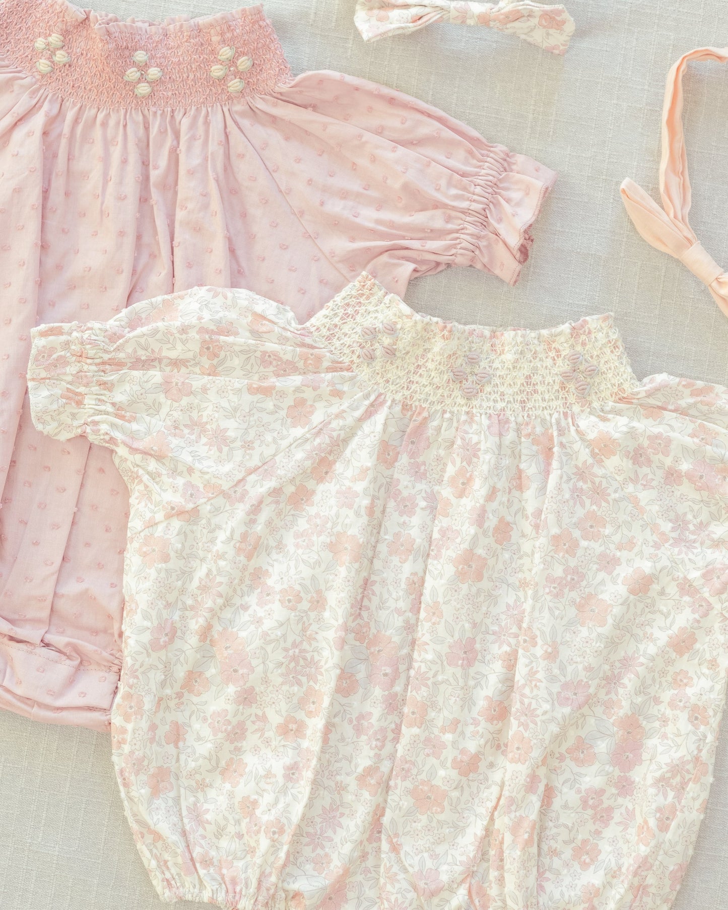 Maddie Romper Pastel Garden