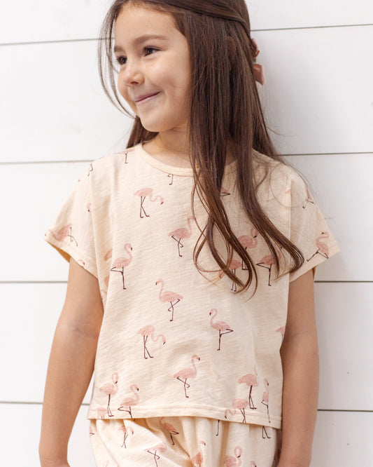 Raegan Set Flamingo