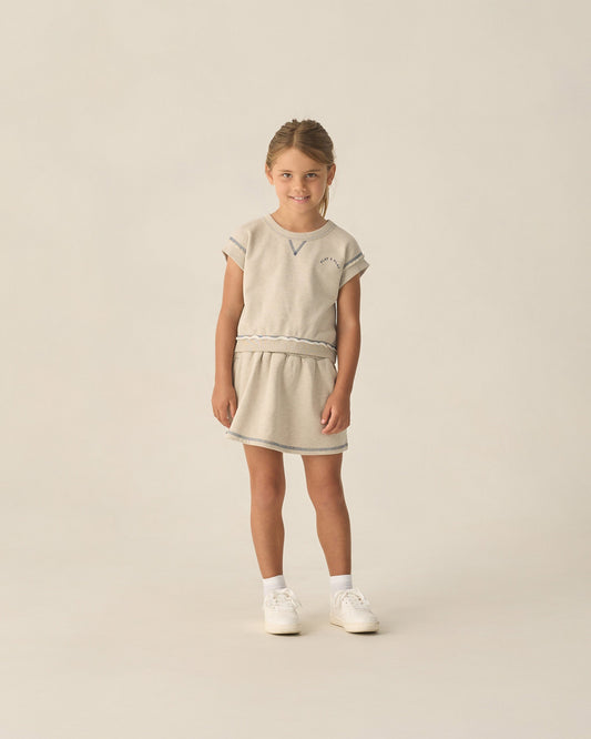 Victory Pullover Heathered Oatmeal