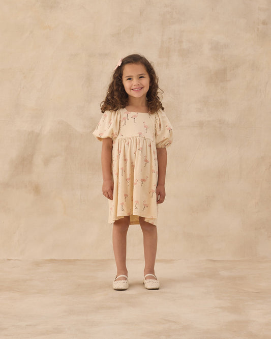Brea Dress Flamingo
