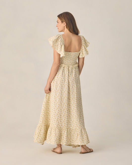 Women's Francesca Dress Yellow Floral