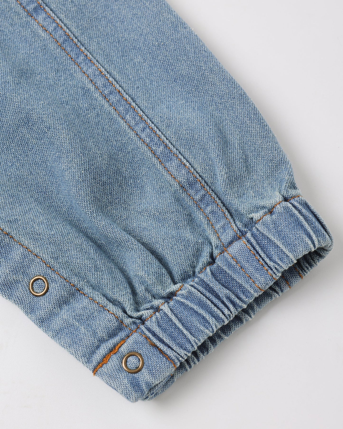 Cargo Baby Overall Washed Blue