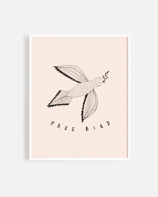 Art Print || Free Bird