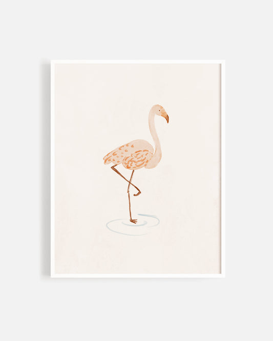 Art Print || Flamingo
