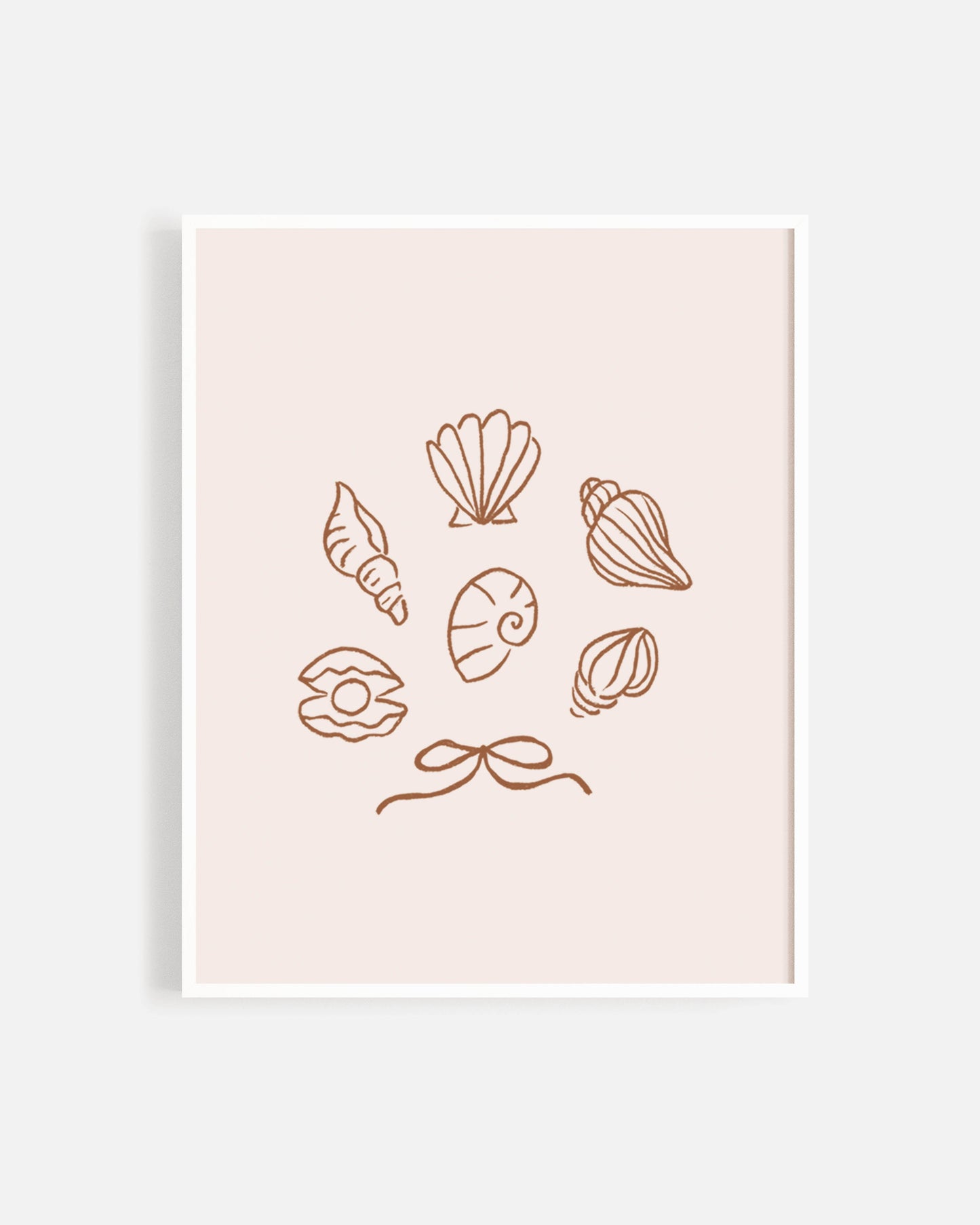 Art Print || Seashells