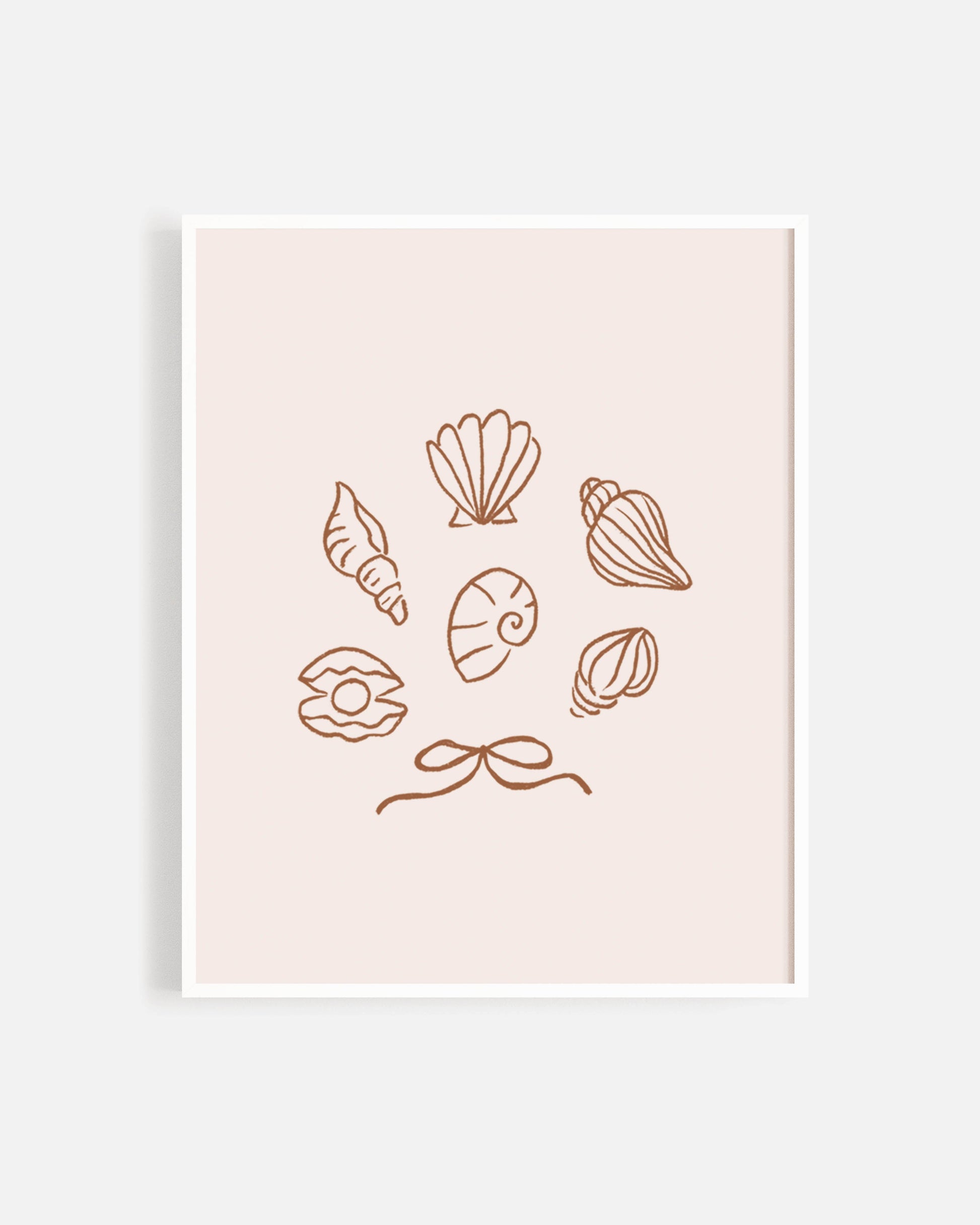 Art Print || Seashells