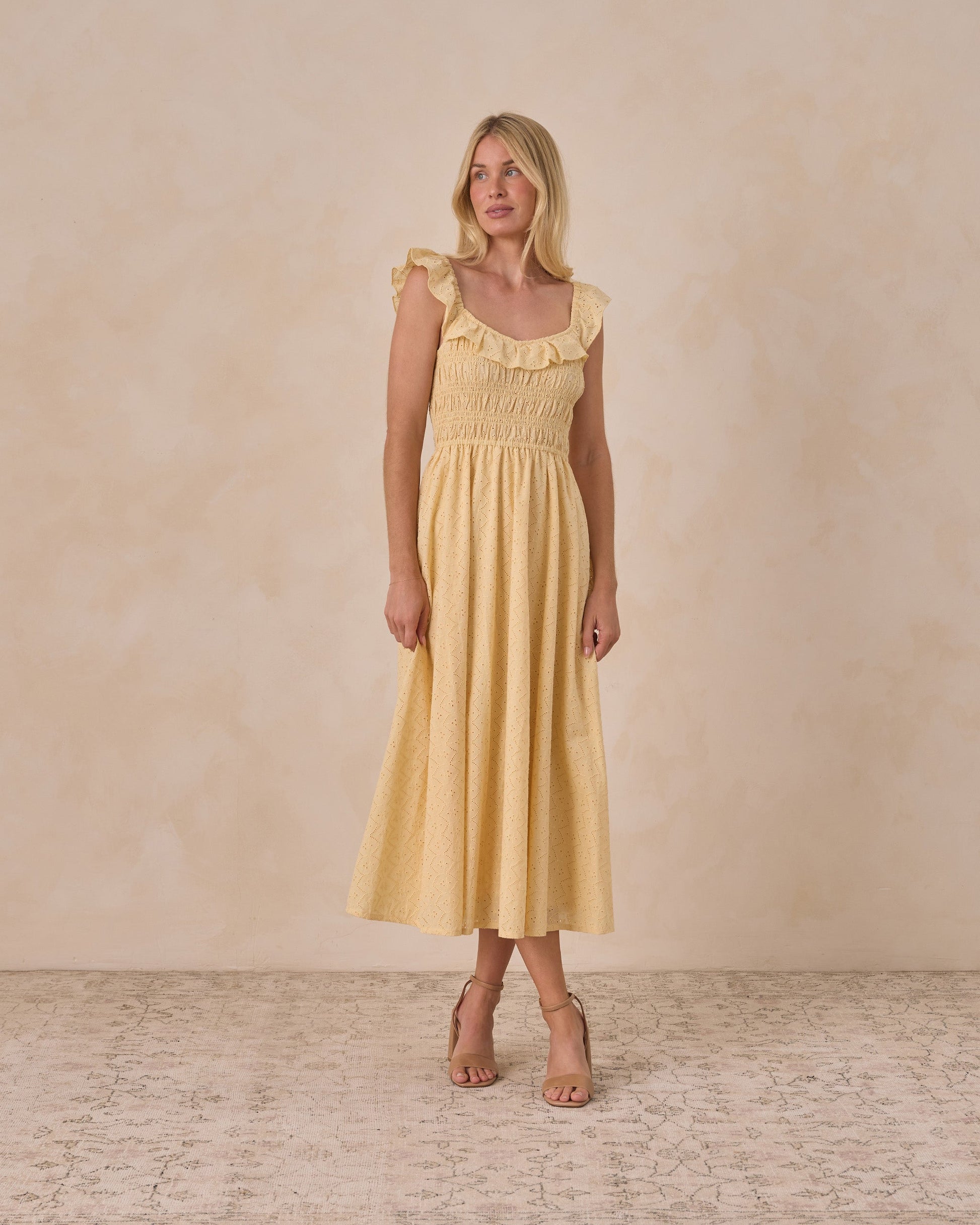 Women's Stella Dress Lemon