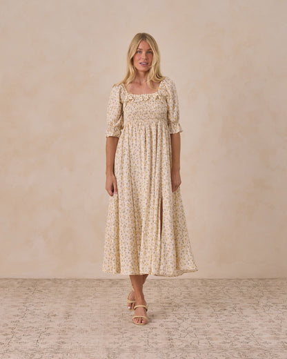 Women's Birdie Dress Lemon Meadow