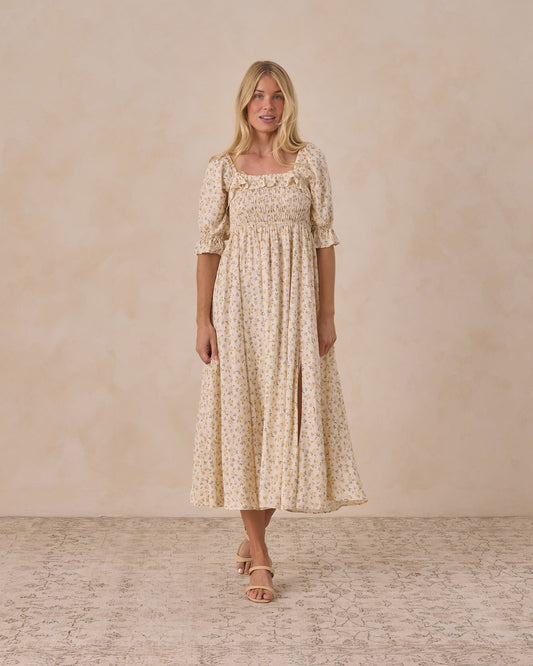 Women's Birdie Dress Lemon Meadow