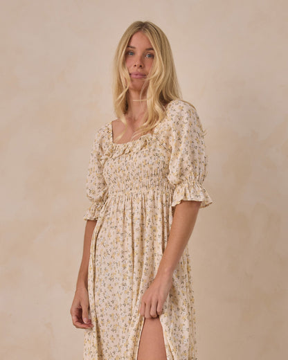 Women's Birdie Dress Lemon Meadow