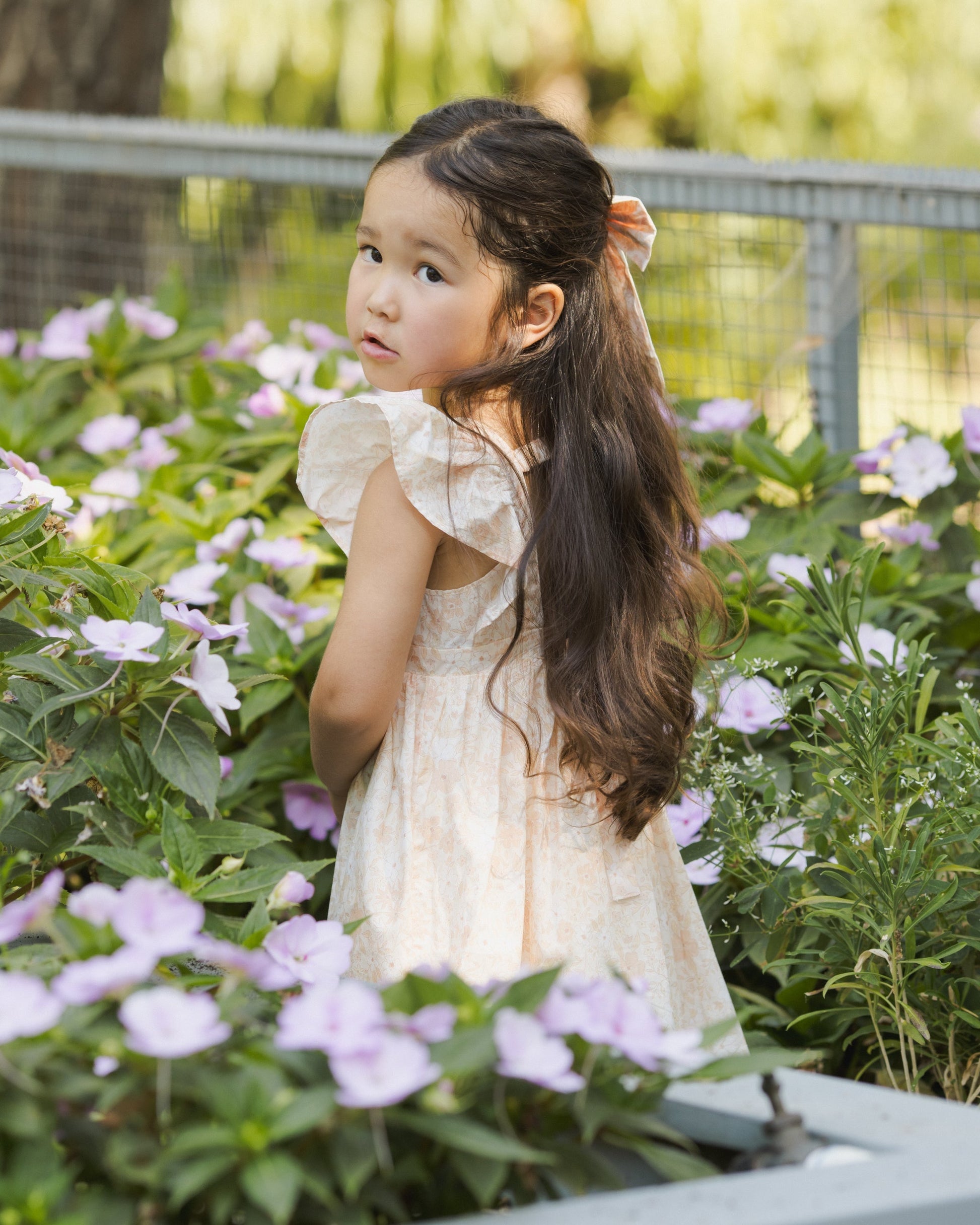 Everly Bow Pastel Garden