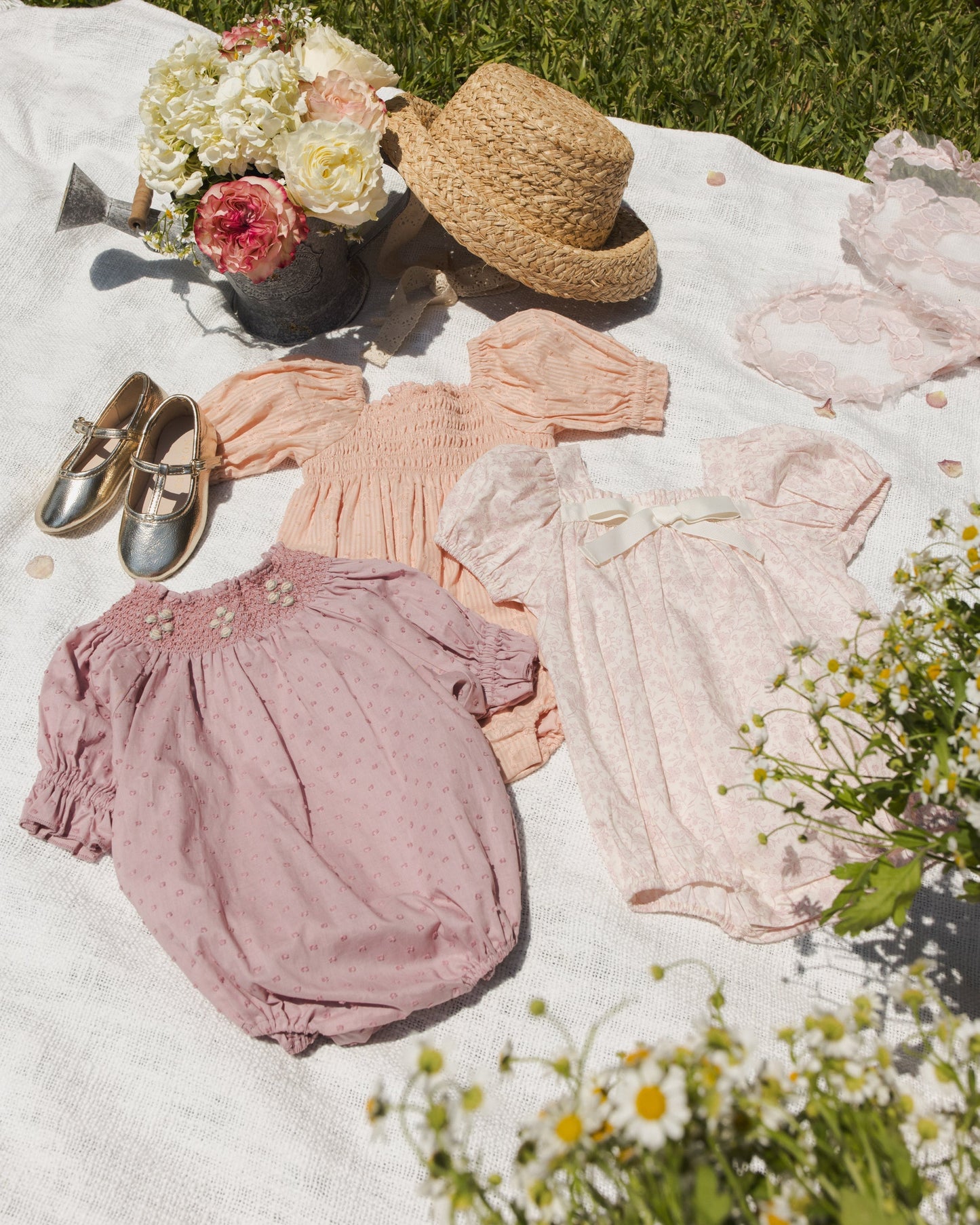 Lyla Romper Lavender Floral