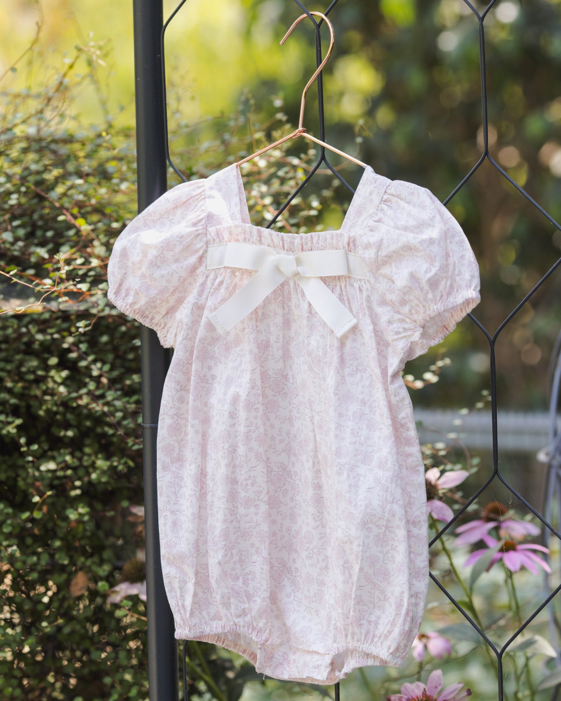 Lyla Romper Lavender Floral