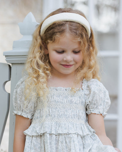 Olivia Dress Sky Floral