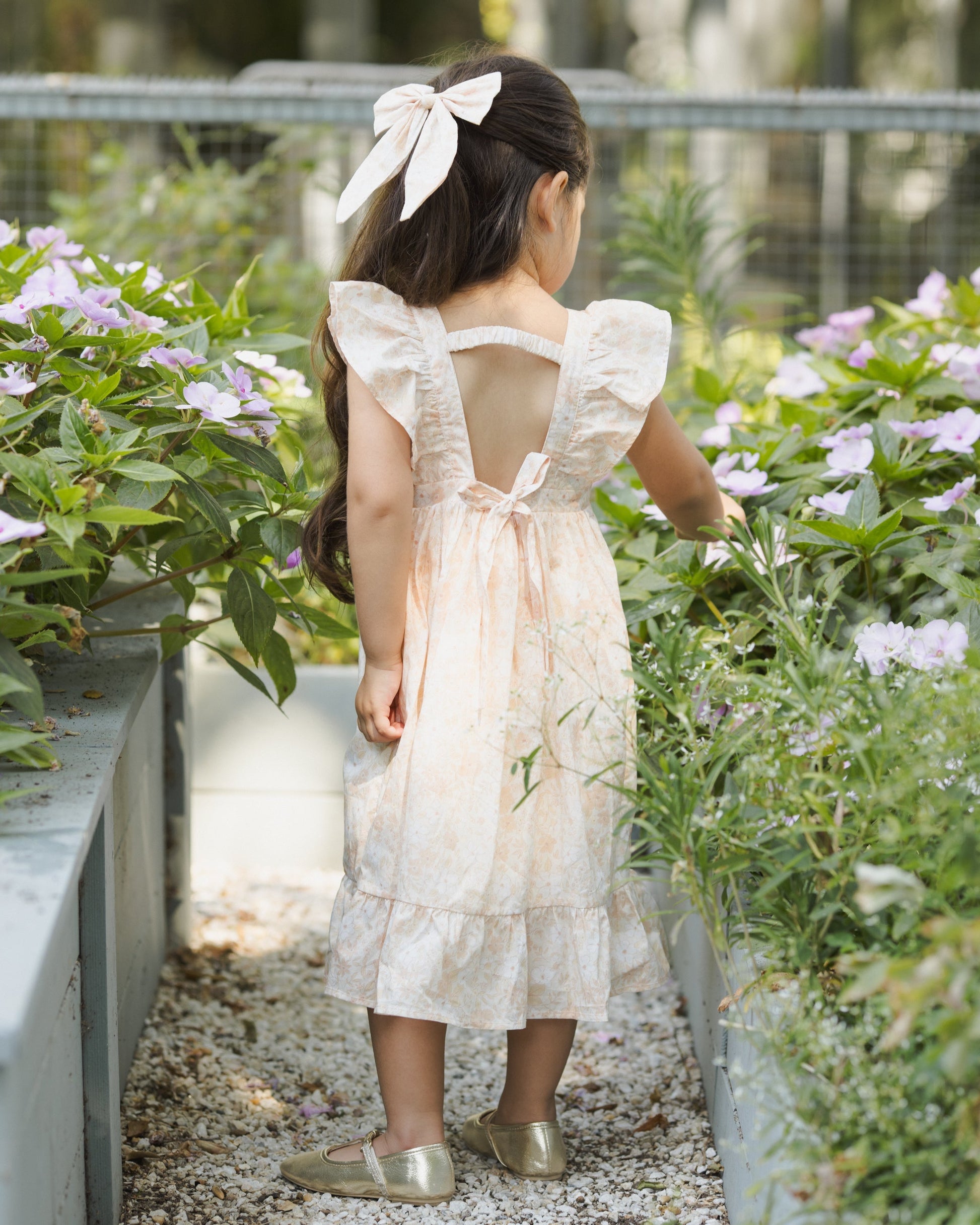 Everly Bow Pastel Garden