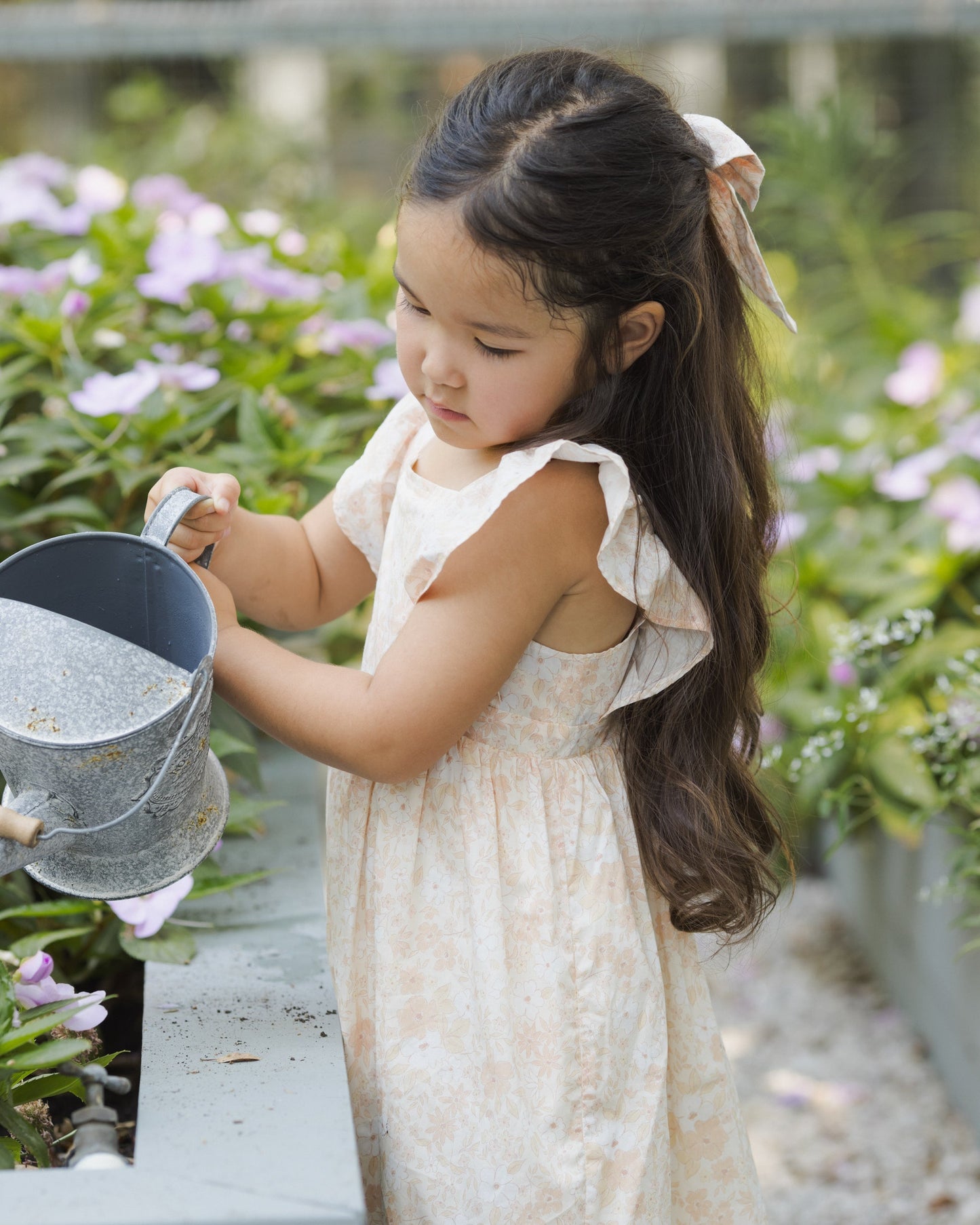Lucy Dress Petal Garden