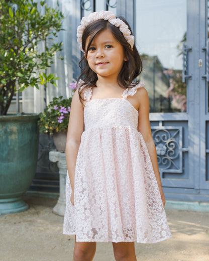 Gathered Headband Cotton Candy