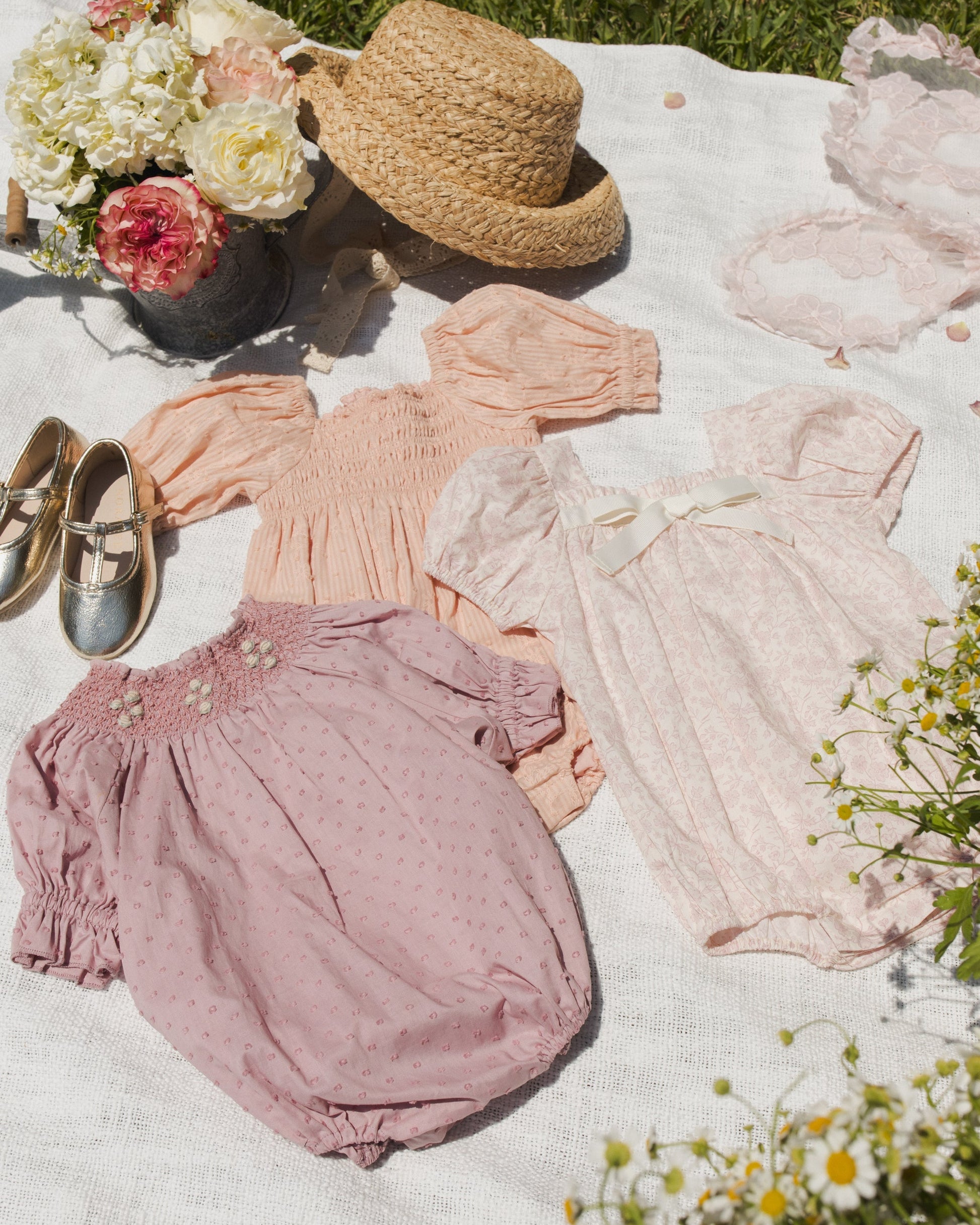 Hazel Romper Petal