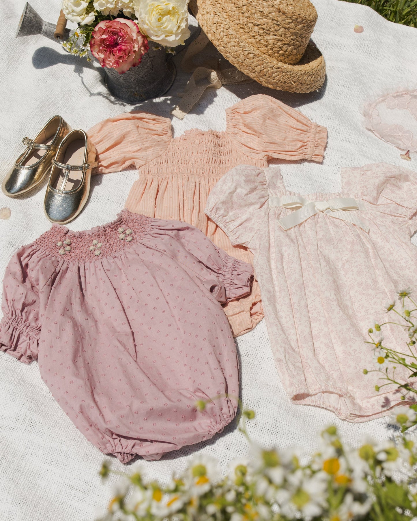 Maddie Romper Lavender