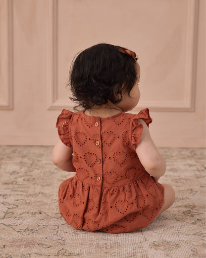 Betsy Romper Red
