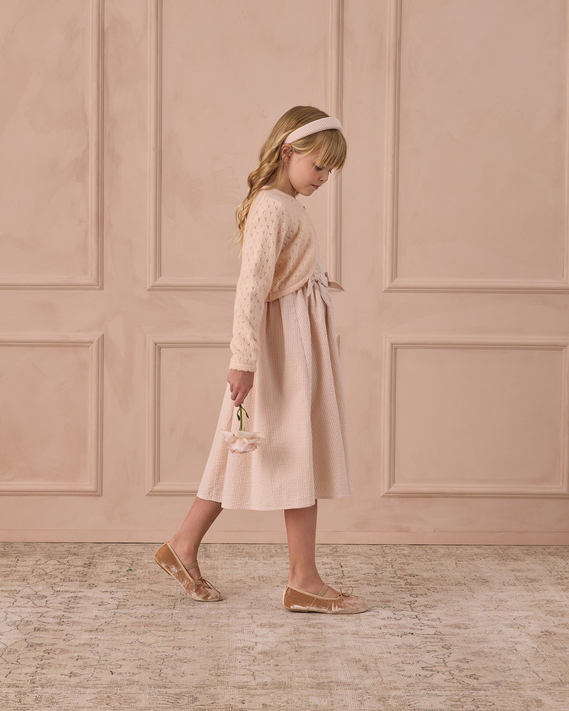Bolero Sweater Blush