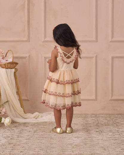 Angelina Dress Pearl