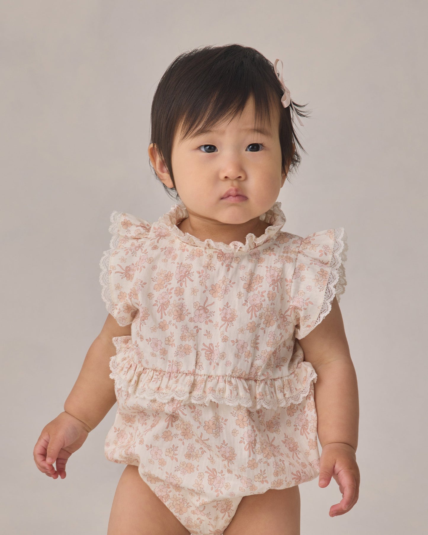 Alice Romper Ivory