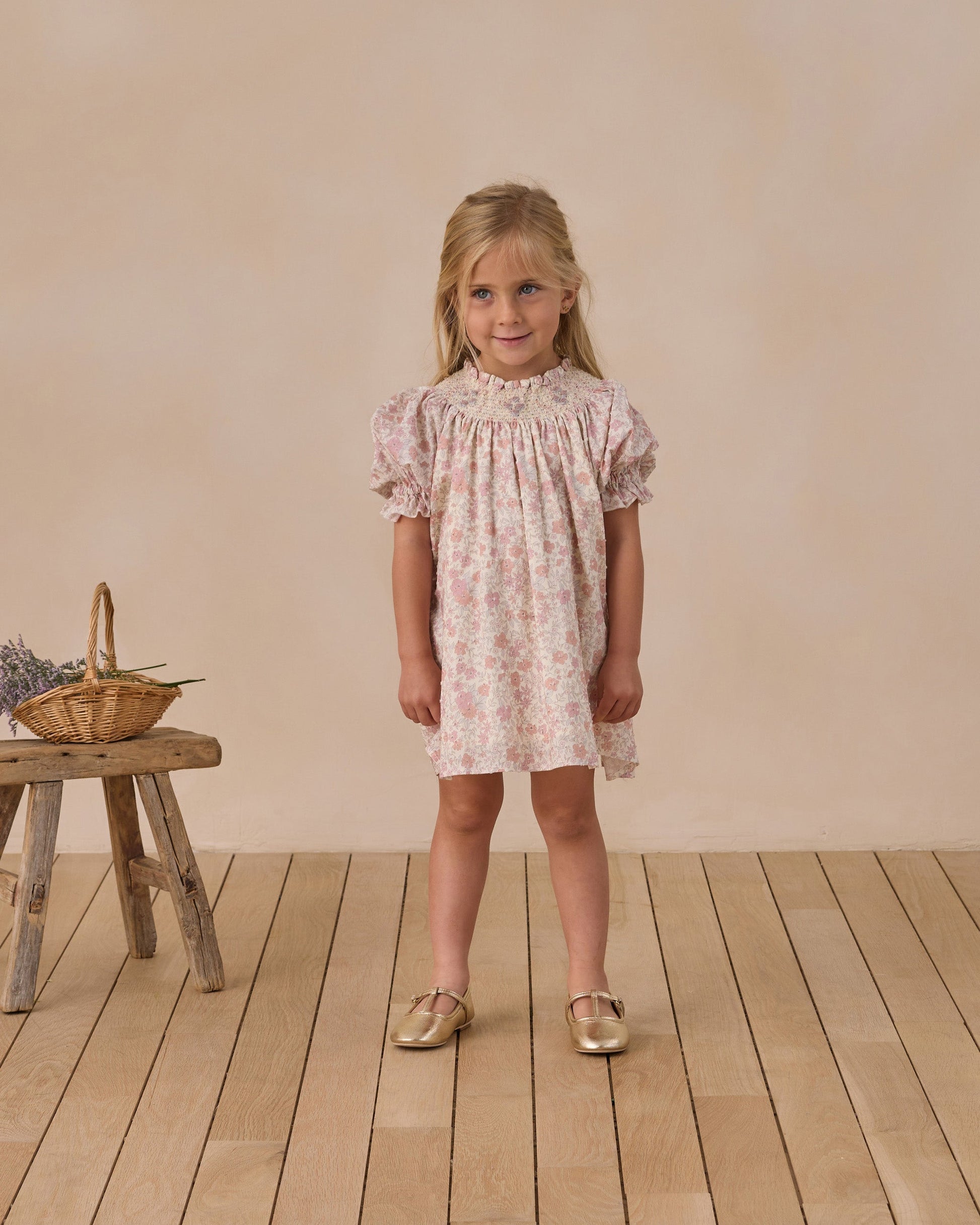 Maddie Dress Pastel Garden