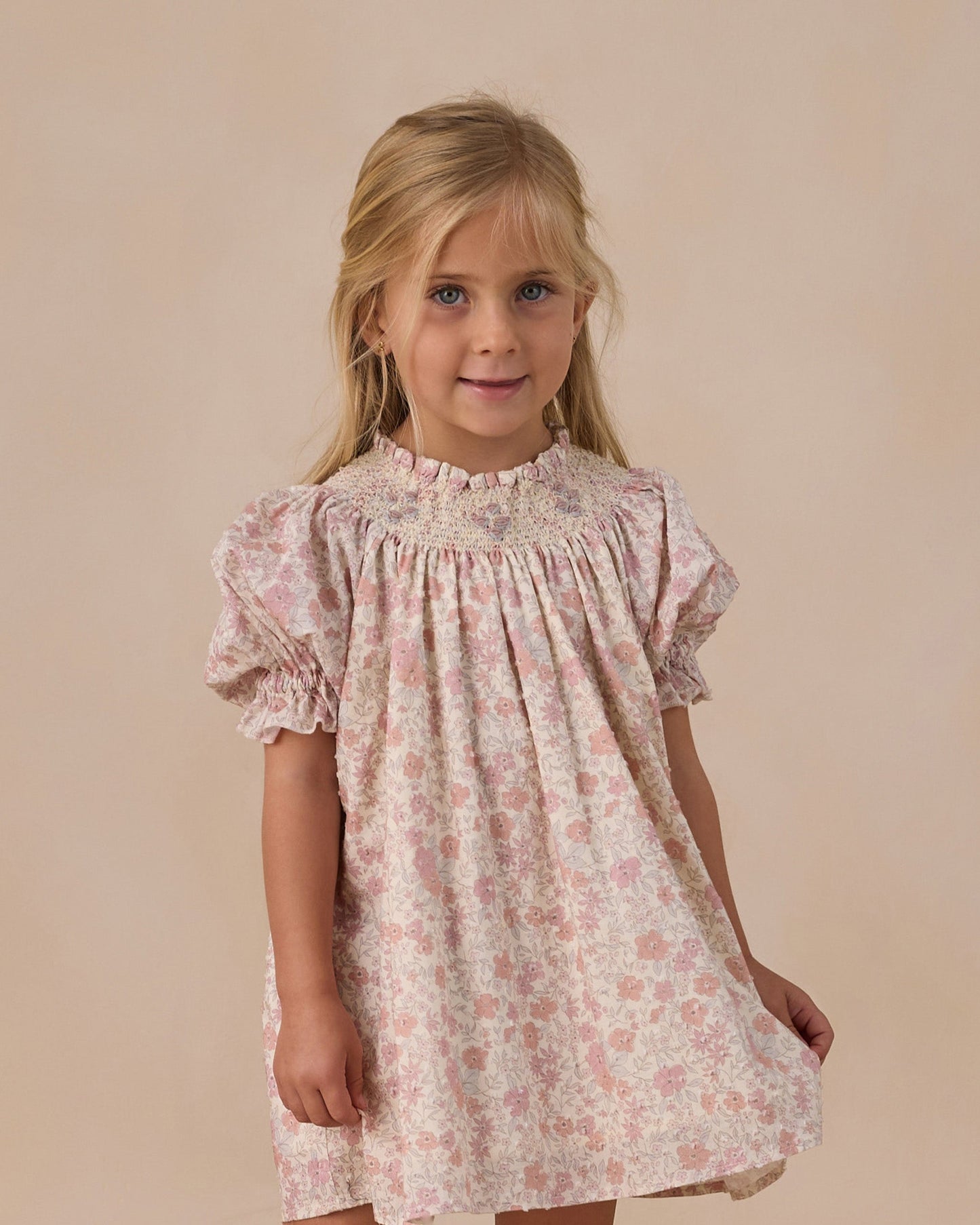 Maddie Dress Pastel Garden