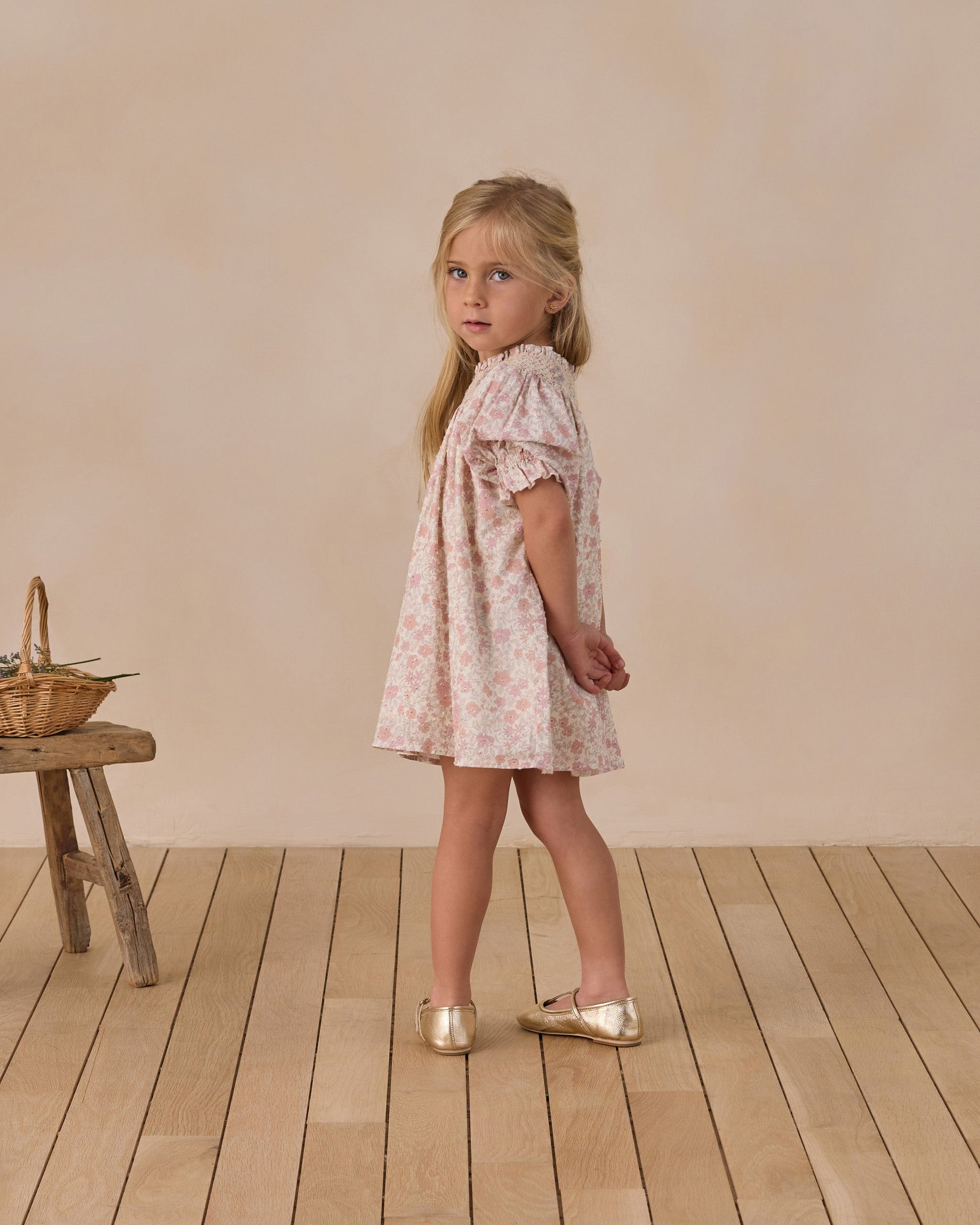 Maddie Dress Pastel Garden