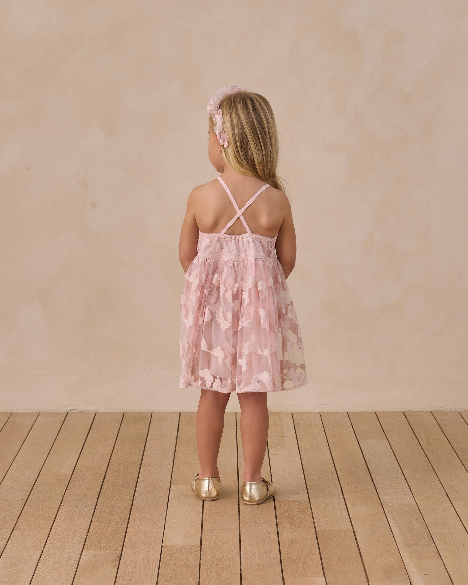 Pippa Dress Butterfly Cotton Candy