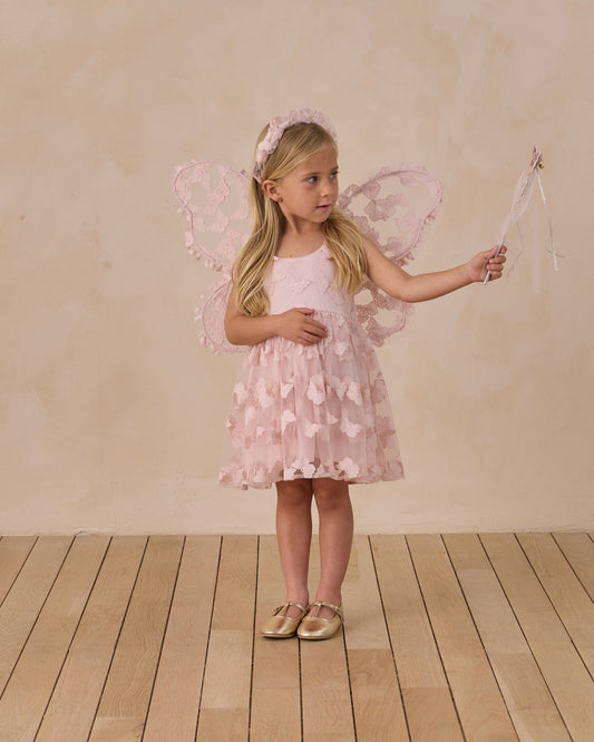 Pippa Dress Butterfly Cotton Candy