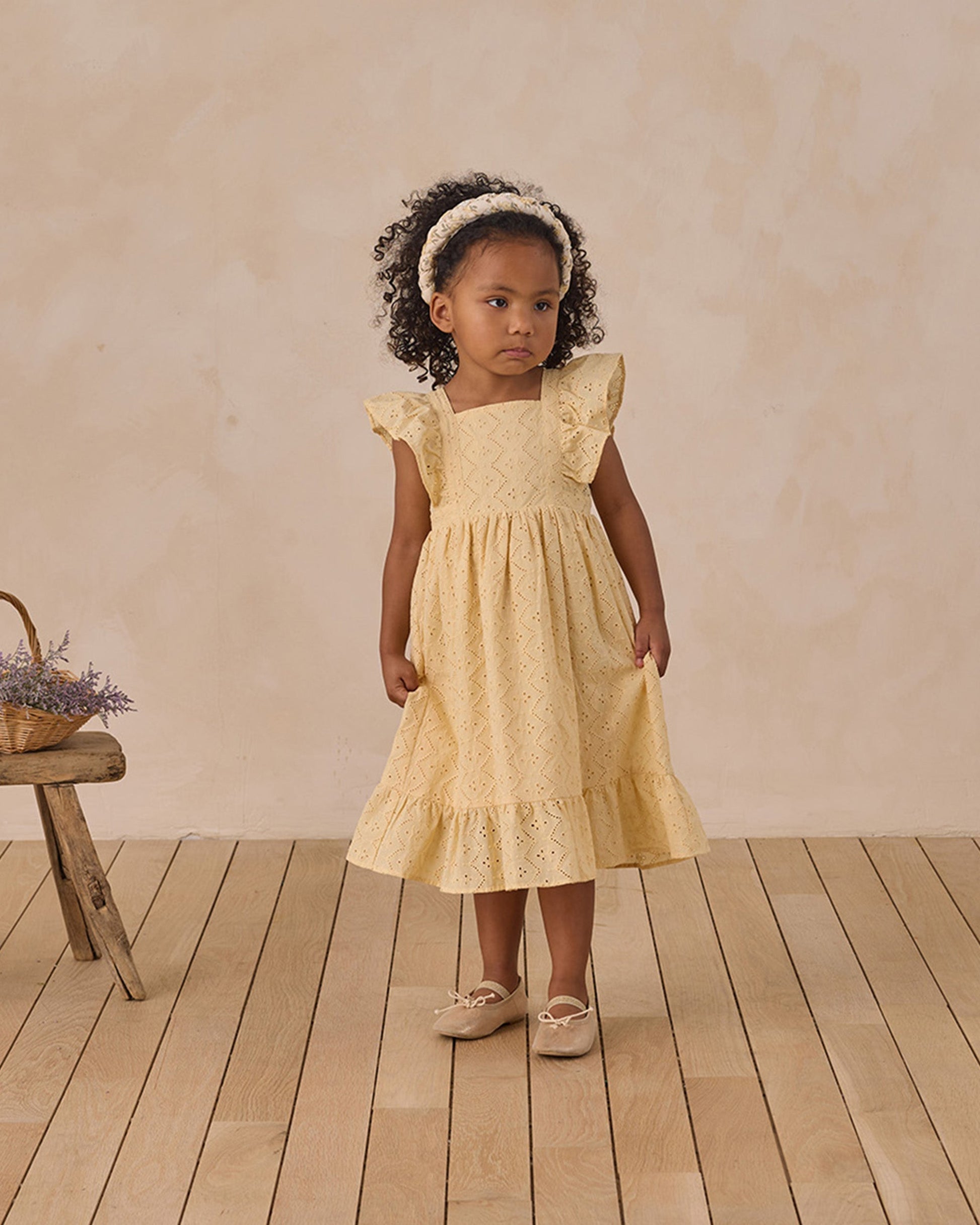 Braided Headband Lemon Meadow