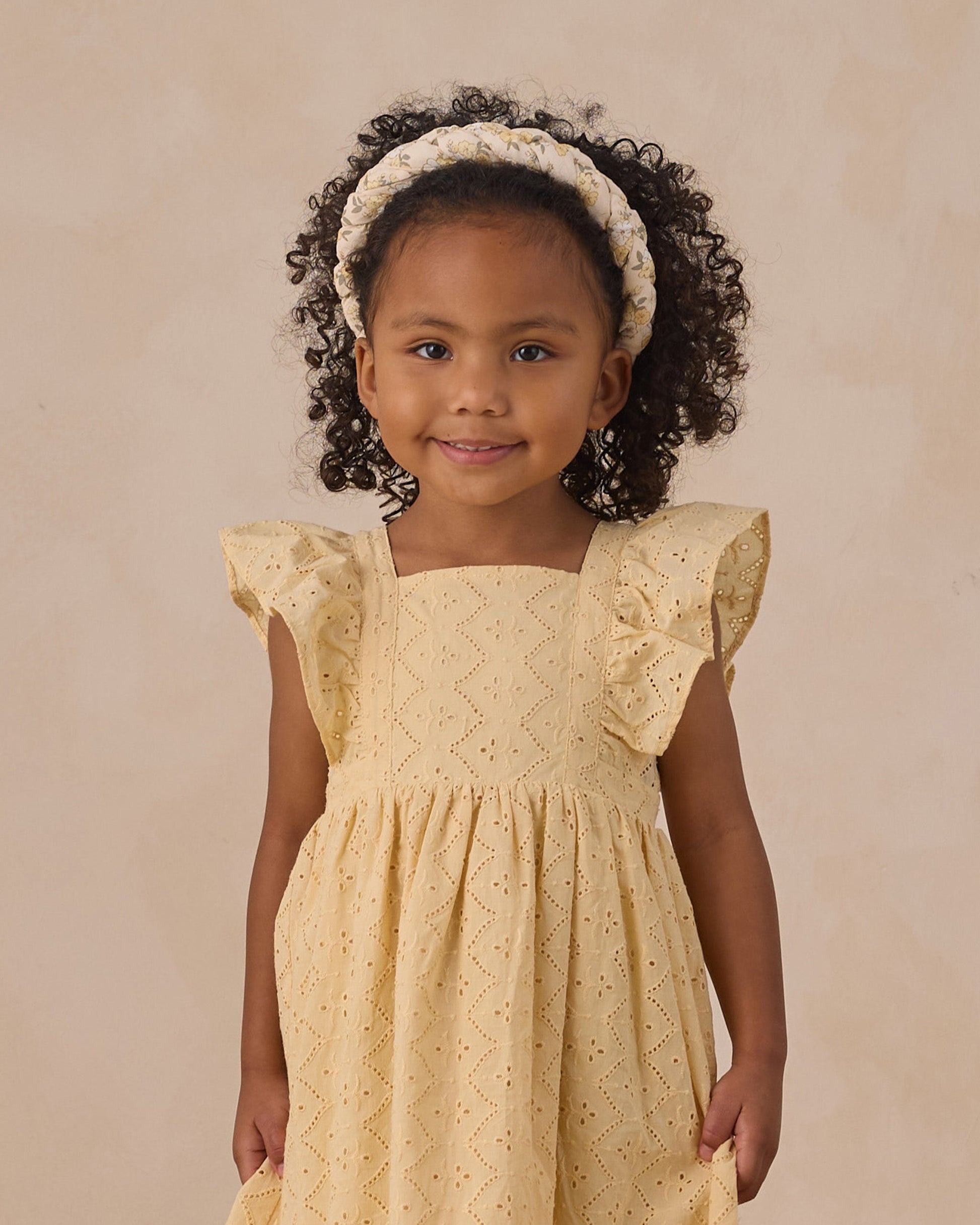 Braided Headband Lemon Meadow
