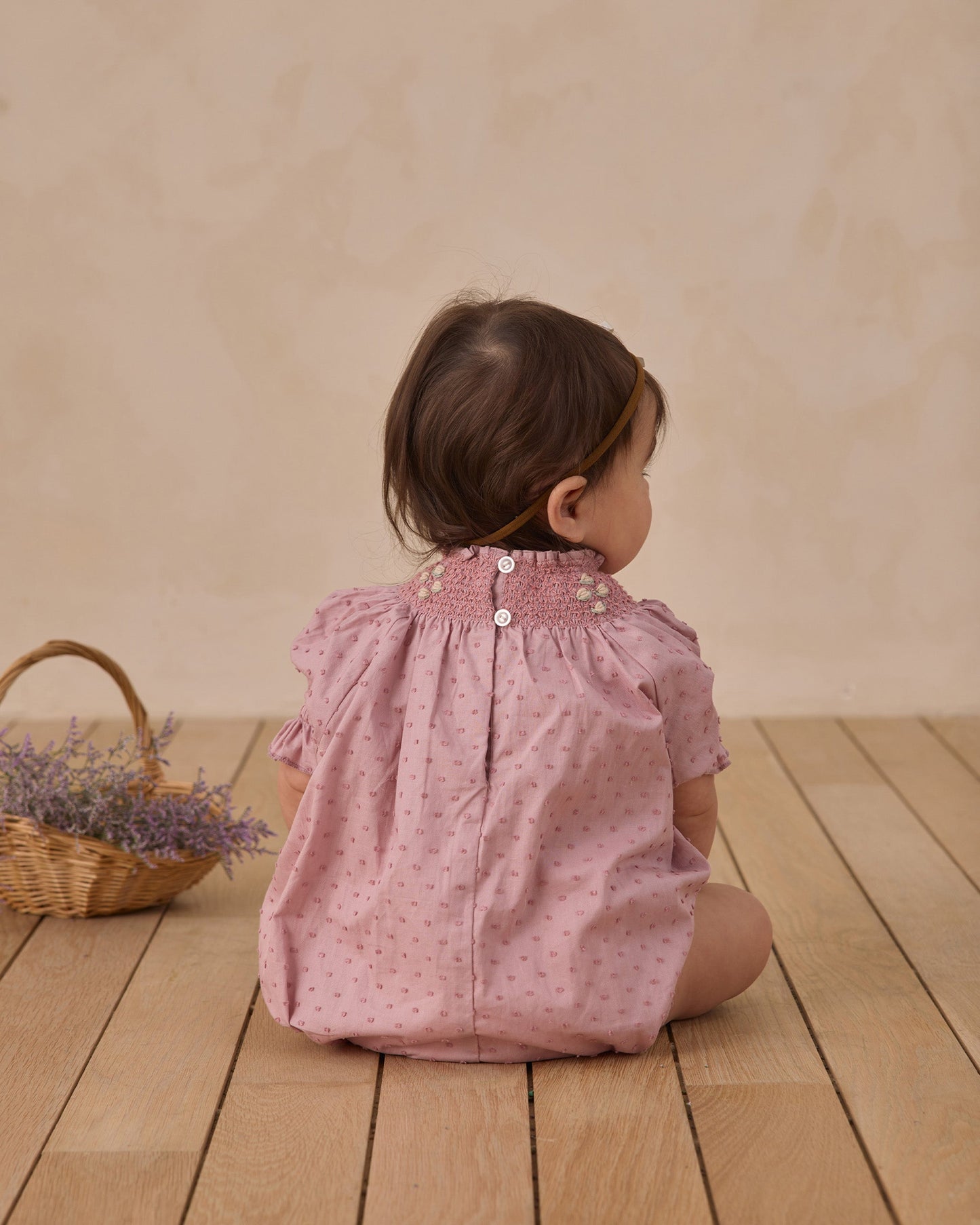 Maddie Romper Lavender