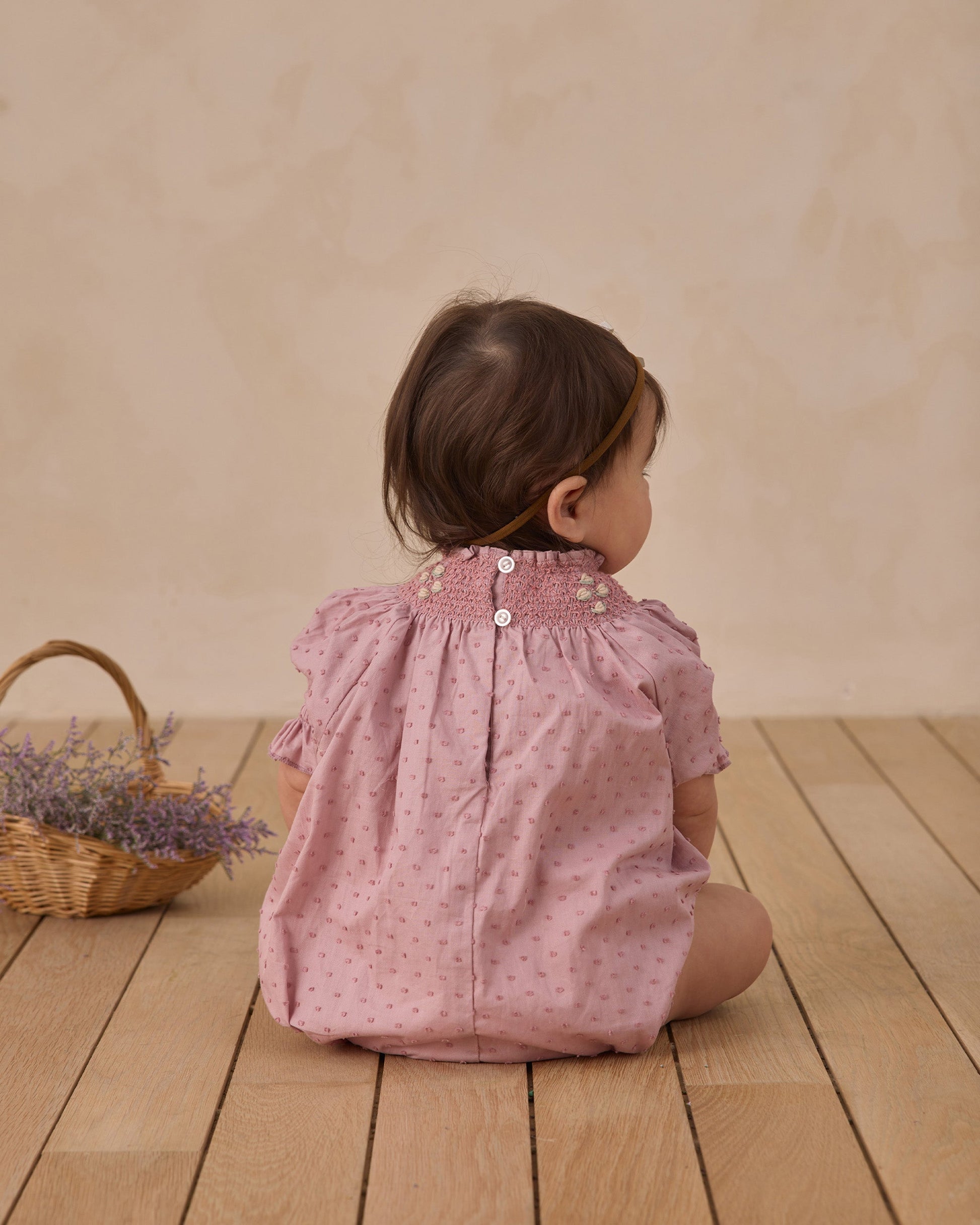 Maddie Romper Lavender
