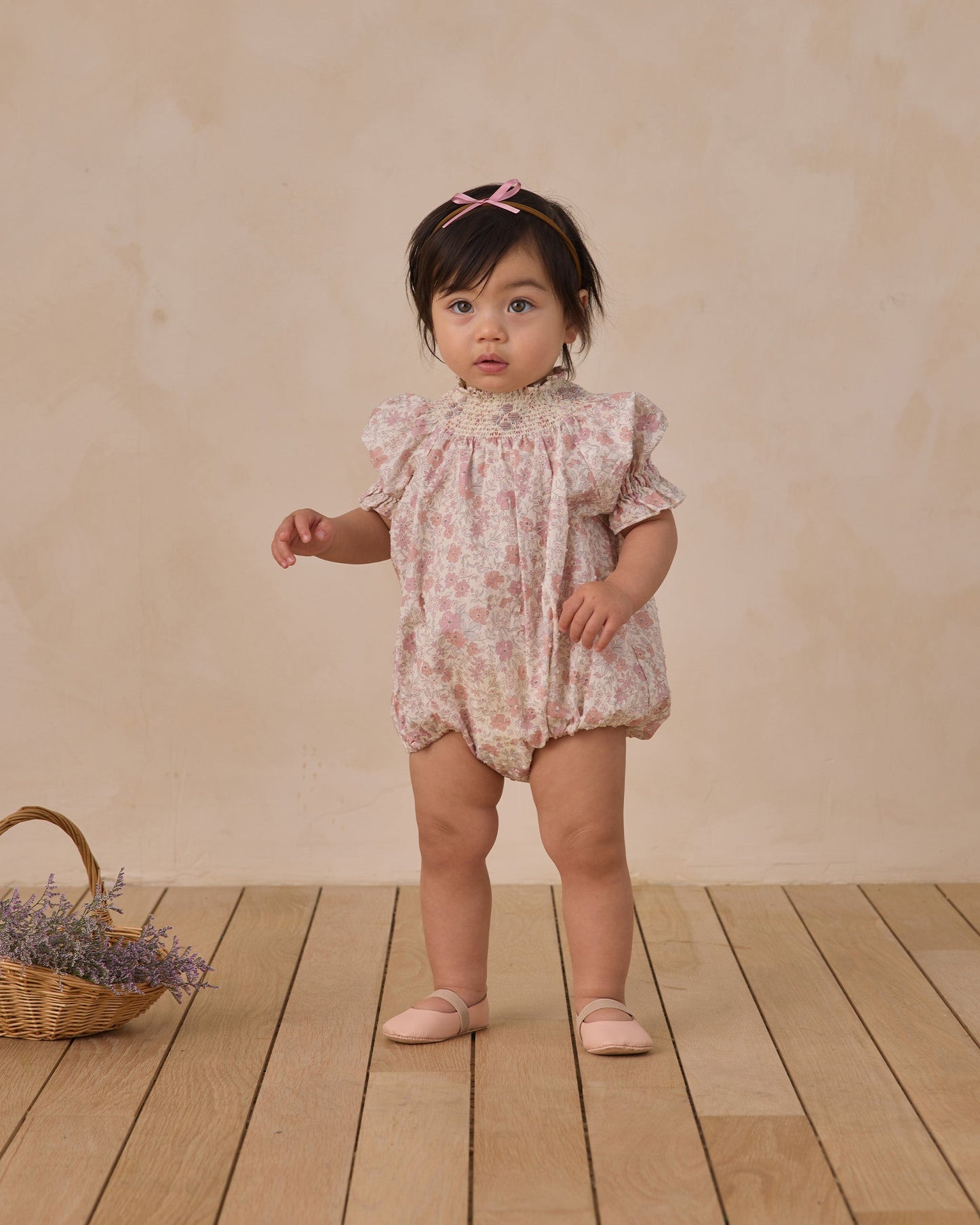 Maddie Romper Pastel Garden