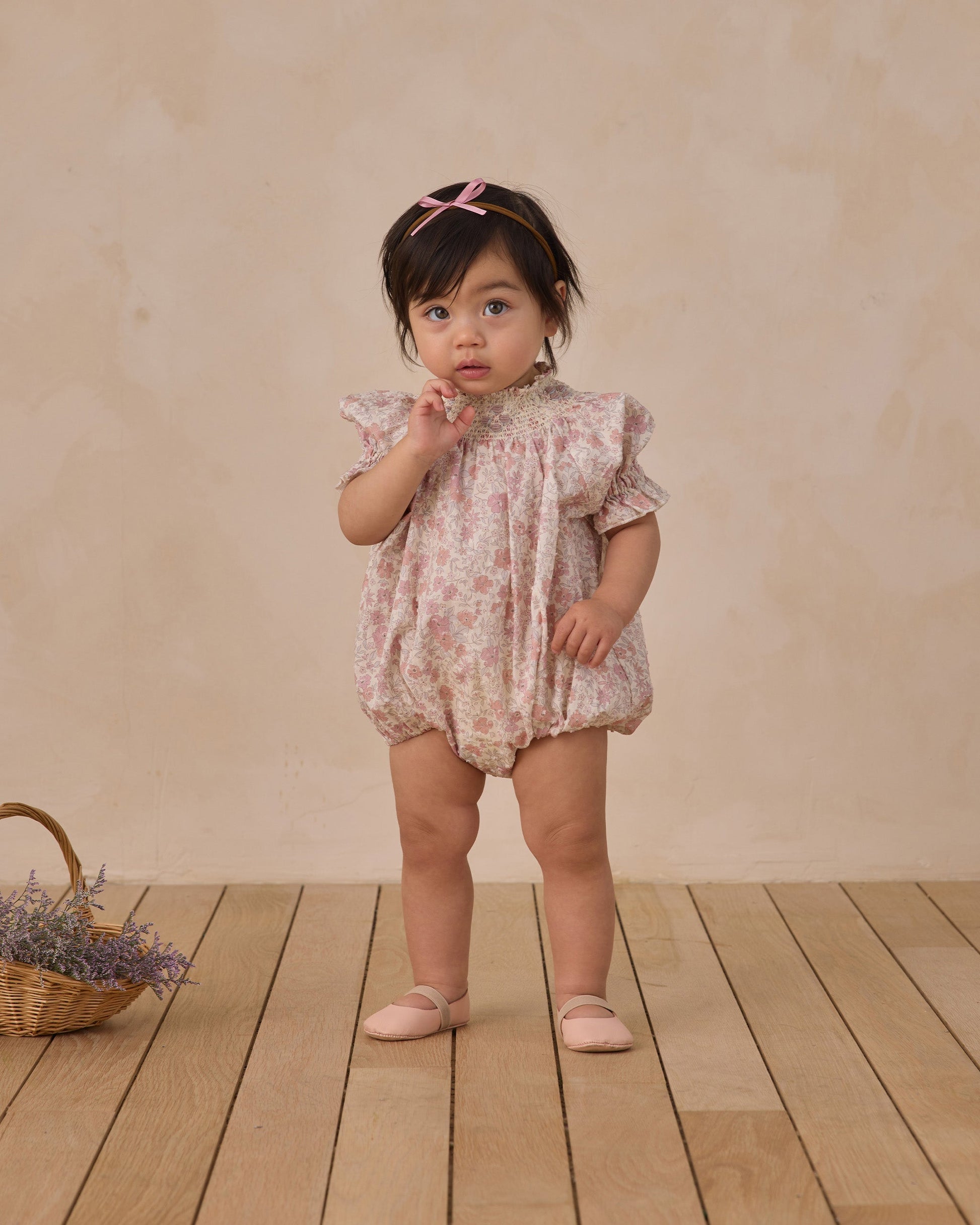 Maddie Romper Pastel Garden
