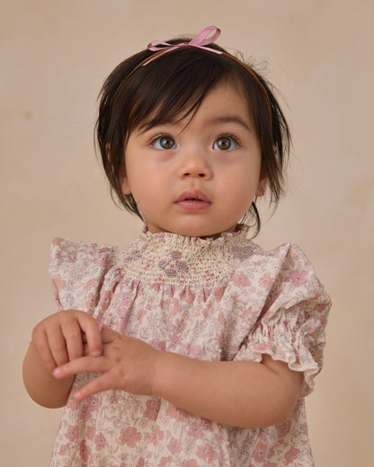 Baby Bow Headband Lemon, Natural, Lavender