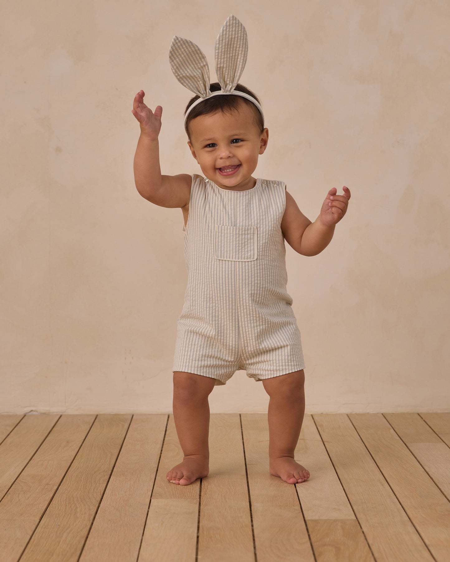 Georgie Romper Sky Stripe