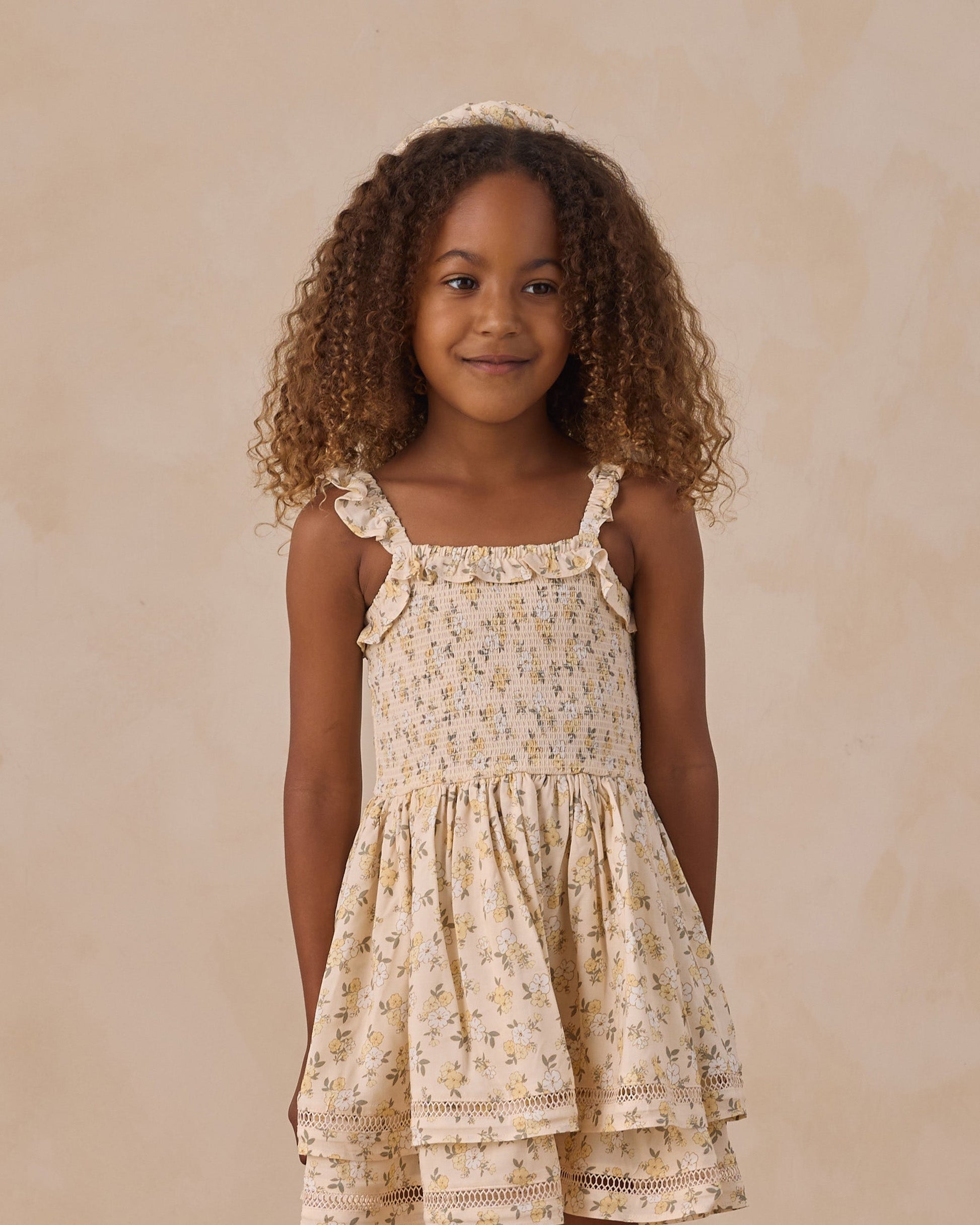 Birdie Dress Lemon Meadow