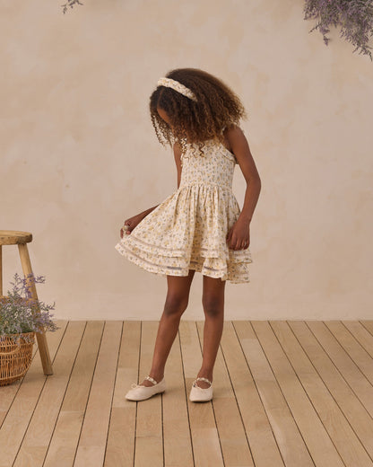 Birdie Dress Lemon Meadow