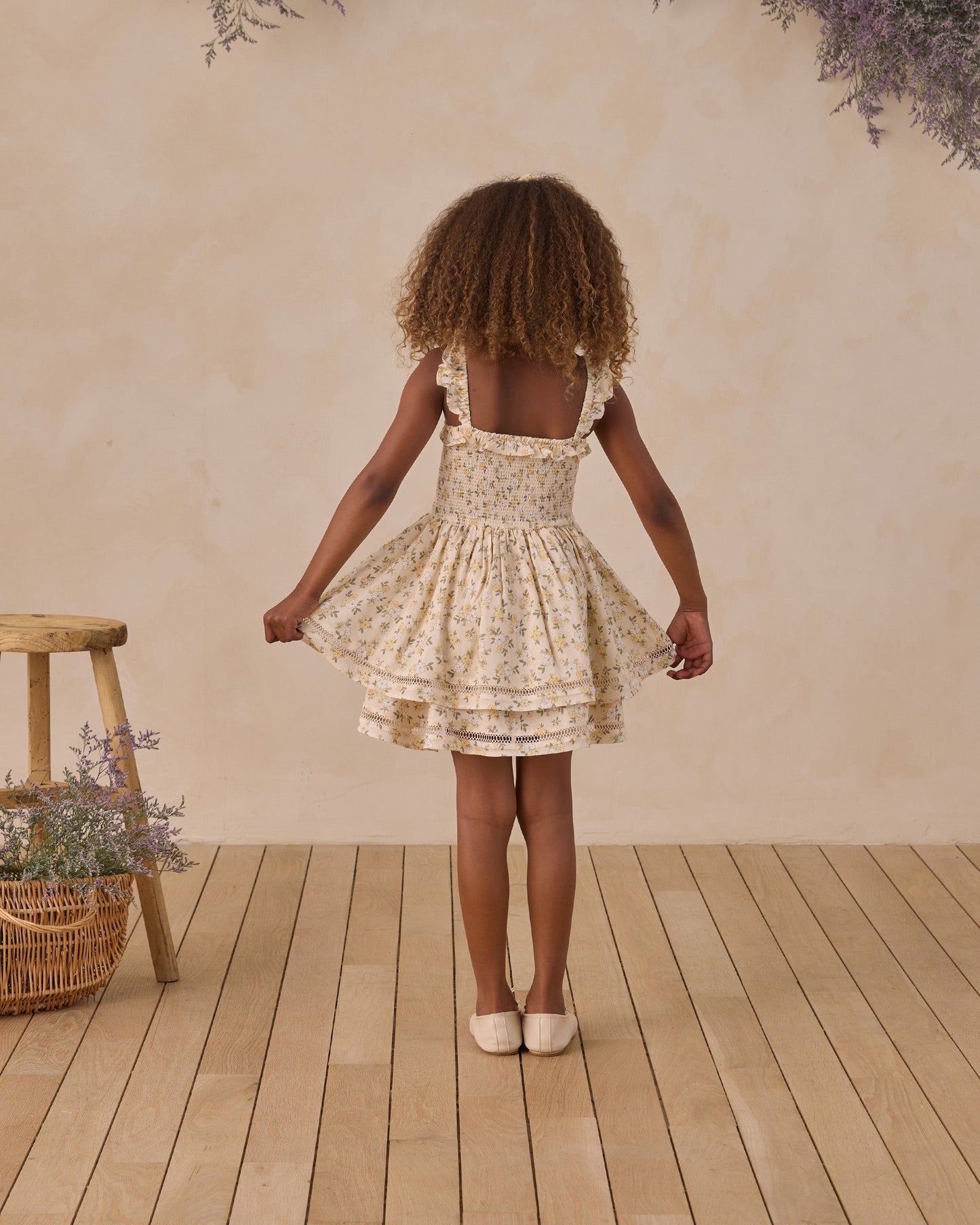 Birdie Dress Lemon Meadow