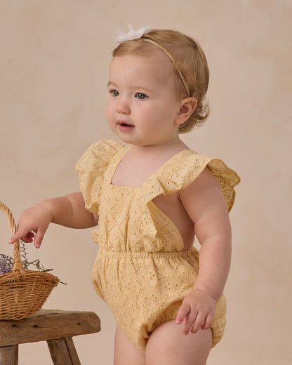 Flutter Tulle Headband Ivory
