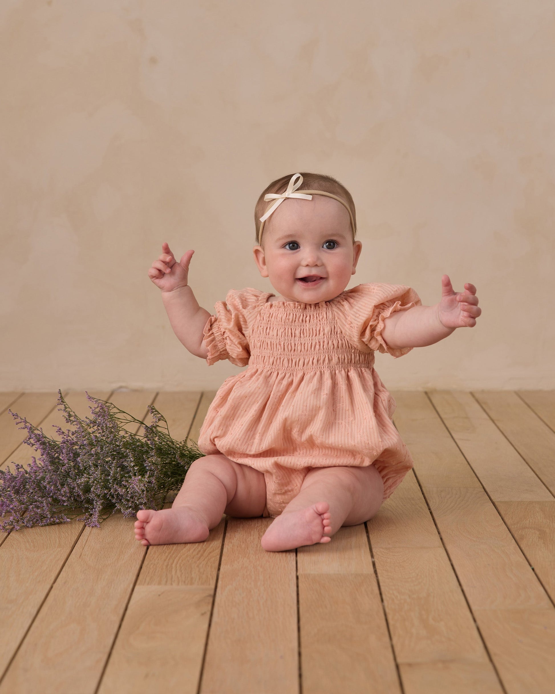 Hazel Romper Petal