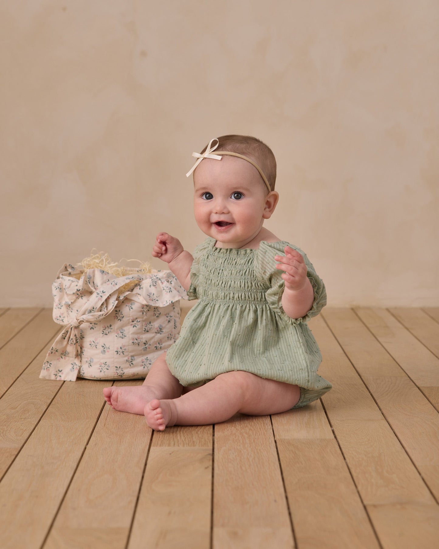 Baby Bow Headband Lemon, Natural, Lavender