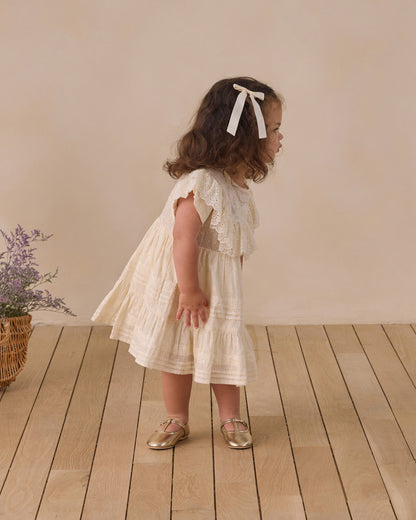 Satin Ribbon Bows Lemon, Natural, Lavender